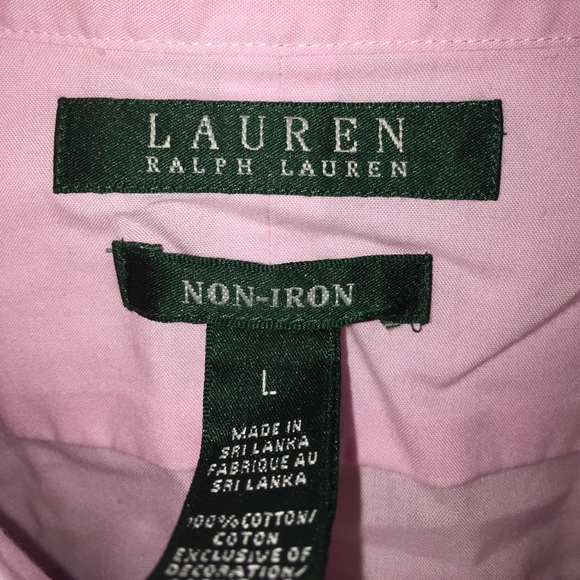 Pink button up - Picture 3 of 3